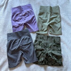 Multi-Color Athletic Shorts Set